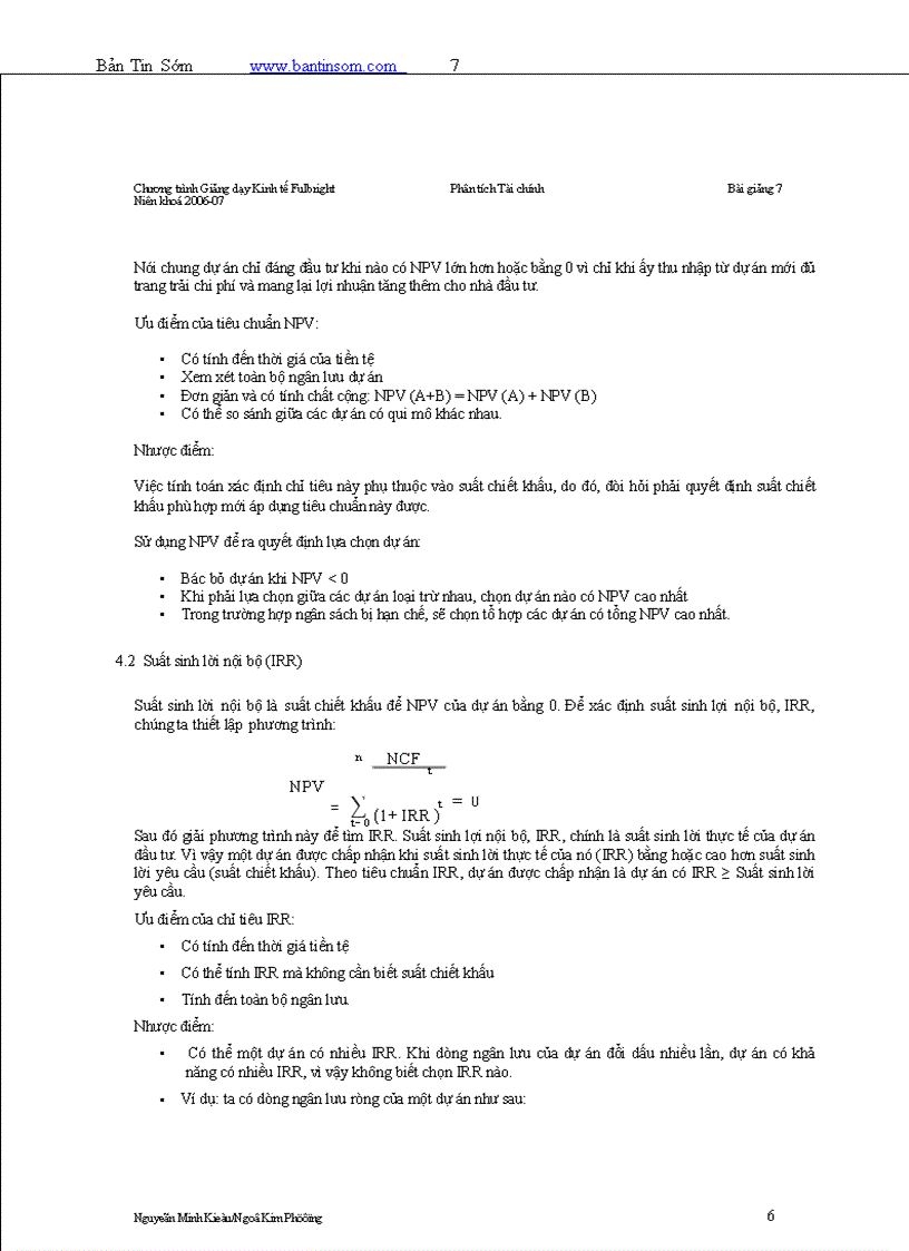 image for page Phân tích tài chính và quyết định đầu tư vốn