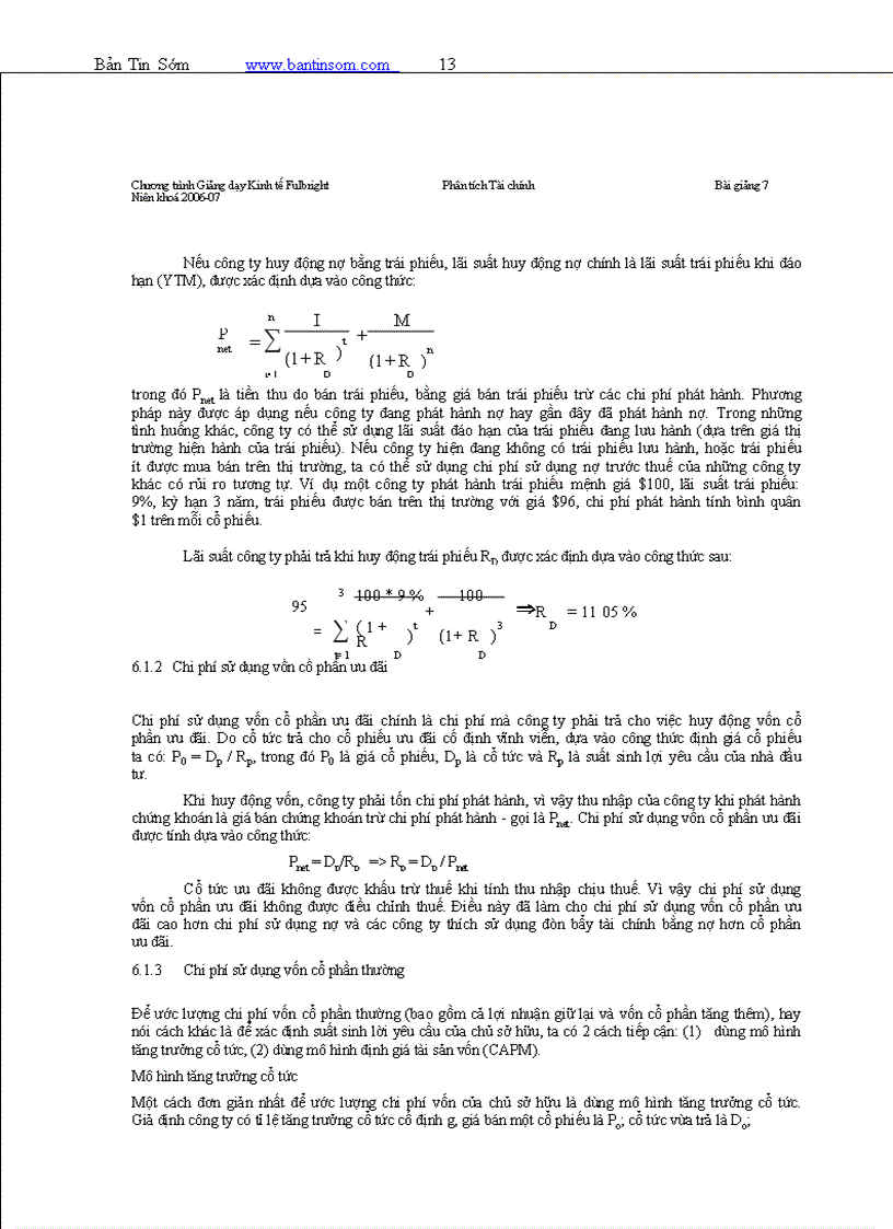 image for page Phân tích tài chính và quyết định đầu tư vốn