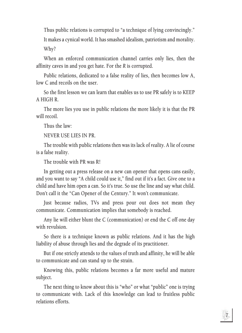 image for page Fundamentals of public relation