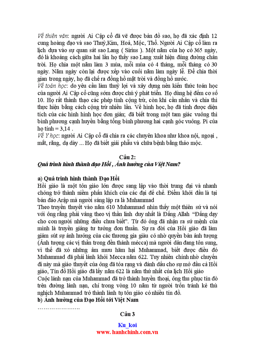 image for page Đề cương ôn tập lịch sử văn minh thế giới