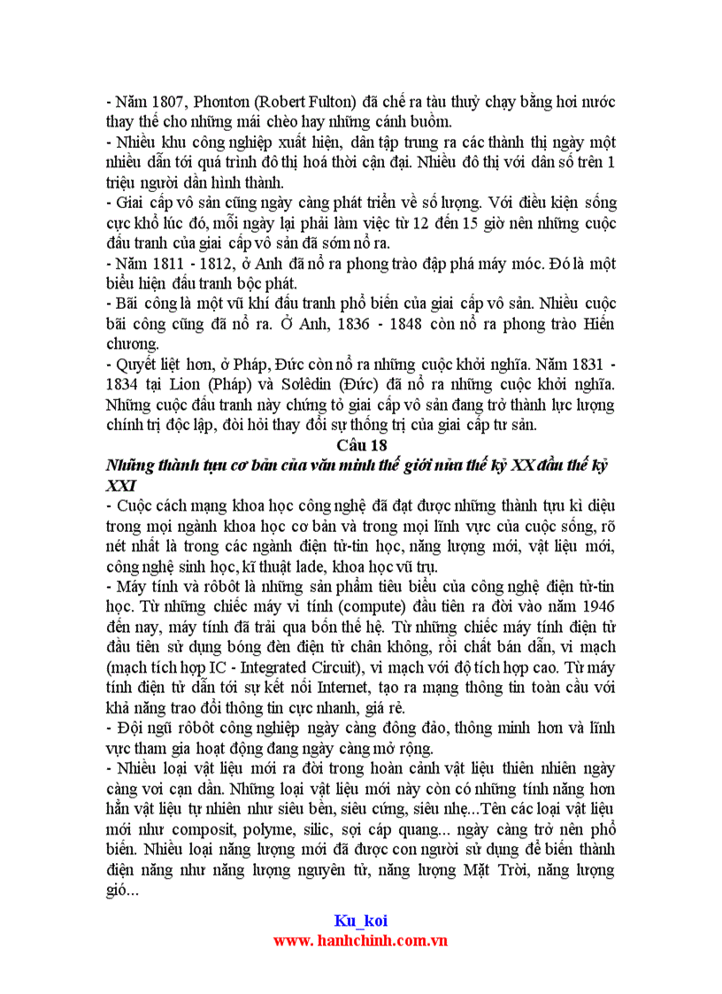 image for page Đề cương ôn tập lịch sử văn minh thế giới