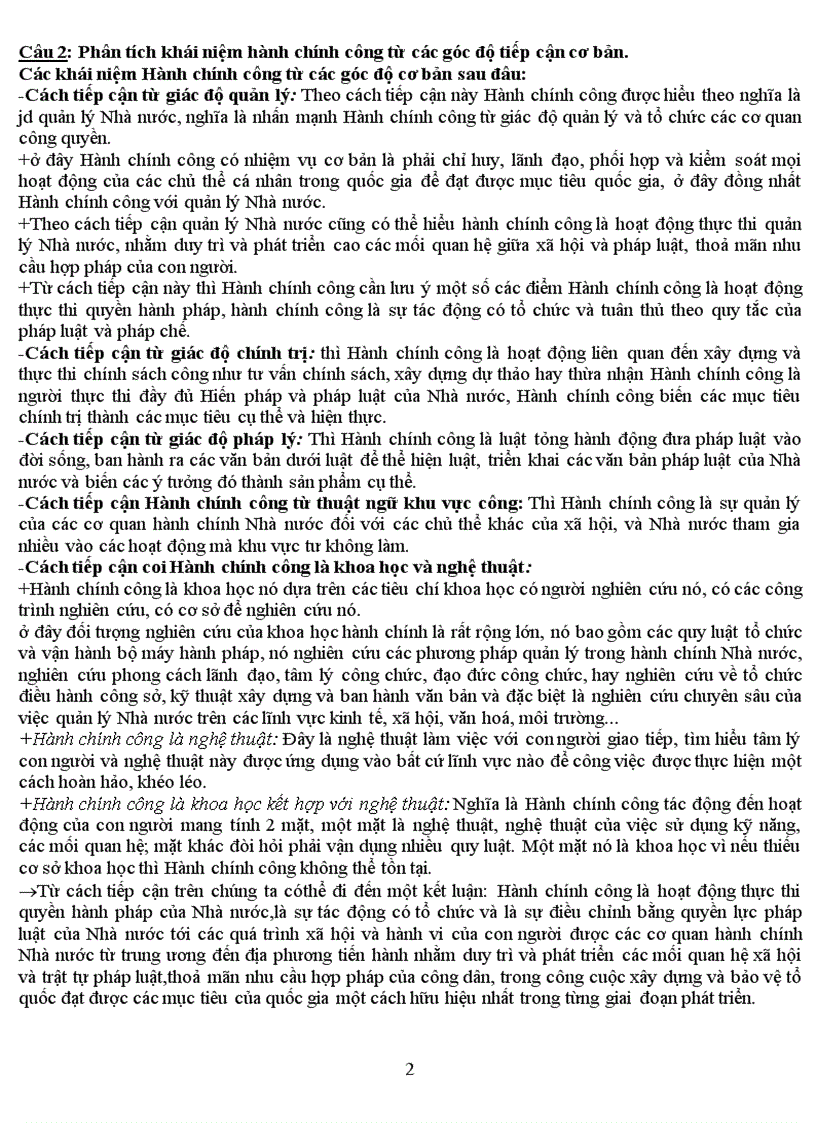 image for page Tài liệu ôn thi cao học Hành chính