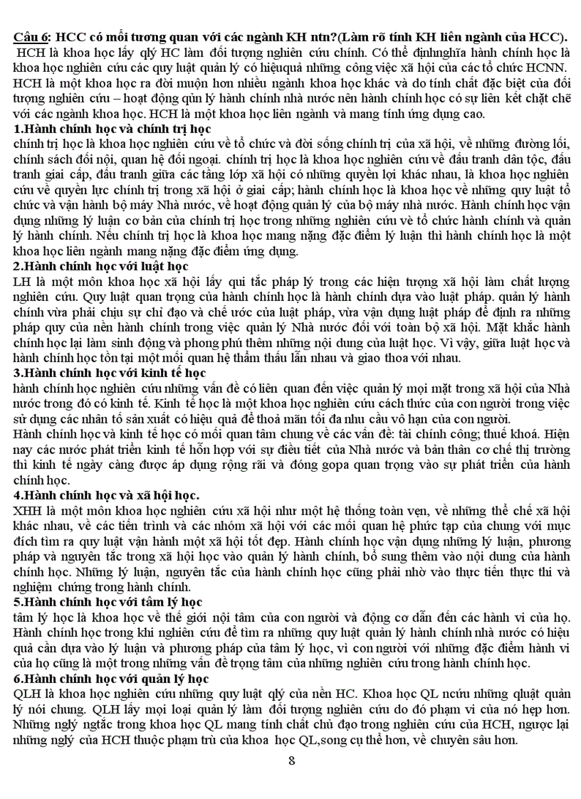 image for page Tài liệu ôn thi cao học Hành chính