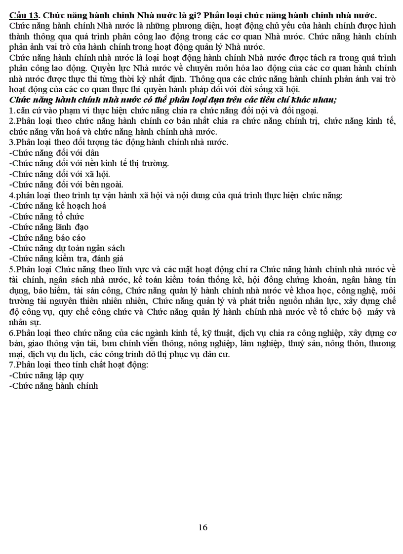 image for page Tài liệu ôn thi cao học Hành chính