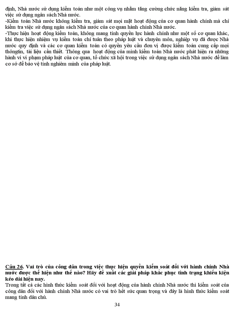 image for page Tài liệu ôn thi cao học Hành chính