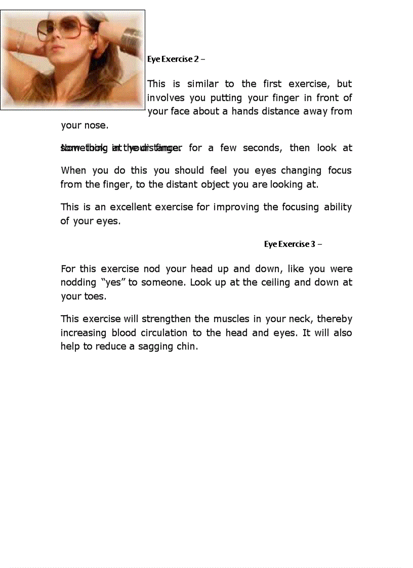 image for page Quick Tips To Improve Your Eyesight