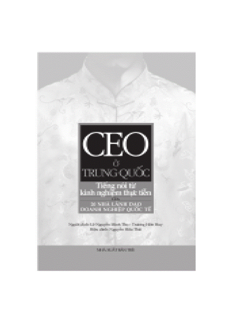 image for page CEO ở Trung Quốc nhiều tác giả