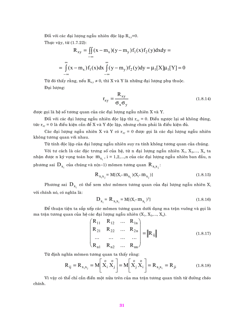 image for page Cơ sở lý thuyết hàm ngẫu nhiên và ứng dụng trong khí tượng thủy văn