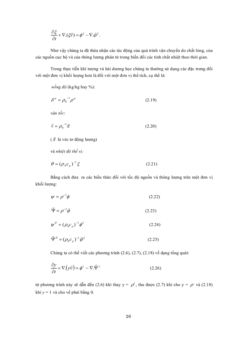 image for page Cơ sở mô hình hóa trong hải dương học