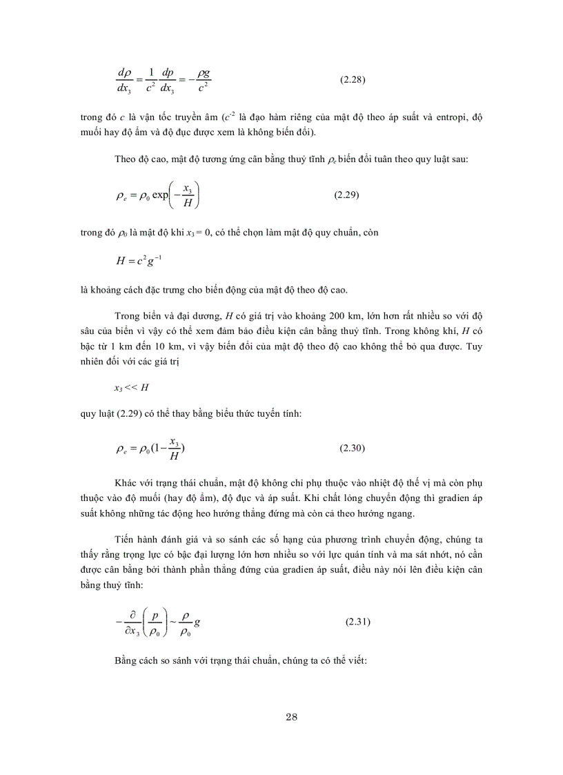 image for page Cơ sở mô hình hóa trong hải dương học