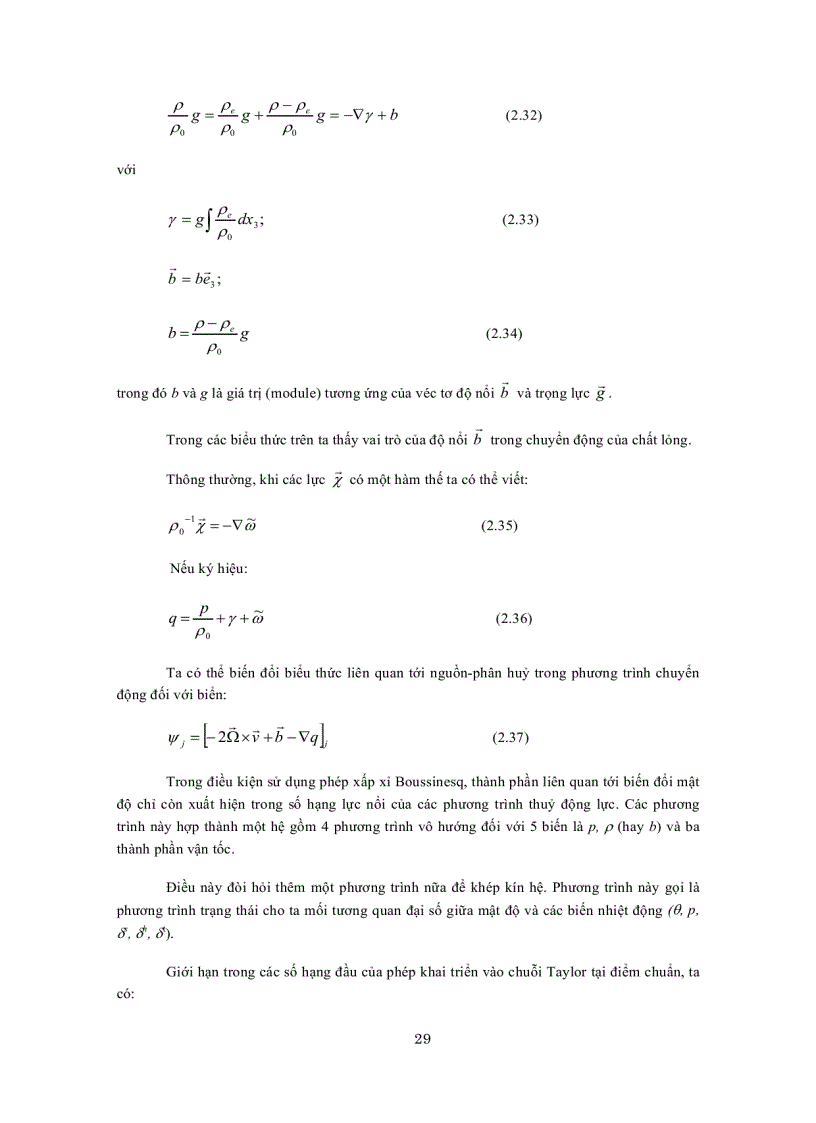 image for page Cơ sở mô hình hóa trong hải dương học