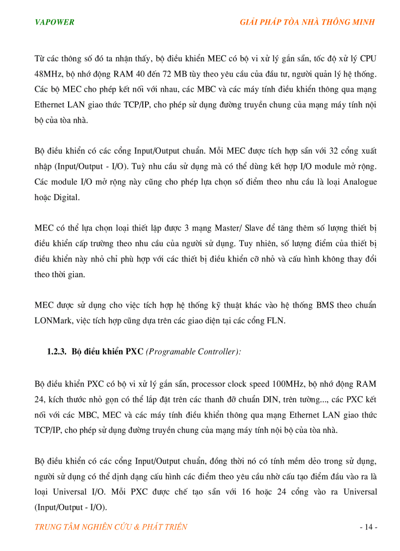 image for page Giải pháp tổng thể tối ưu hệ thống BMS tự động tòa nhà Việt Á sử dụng BMS của SIEMENS