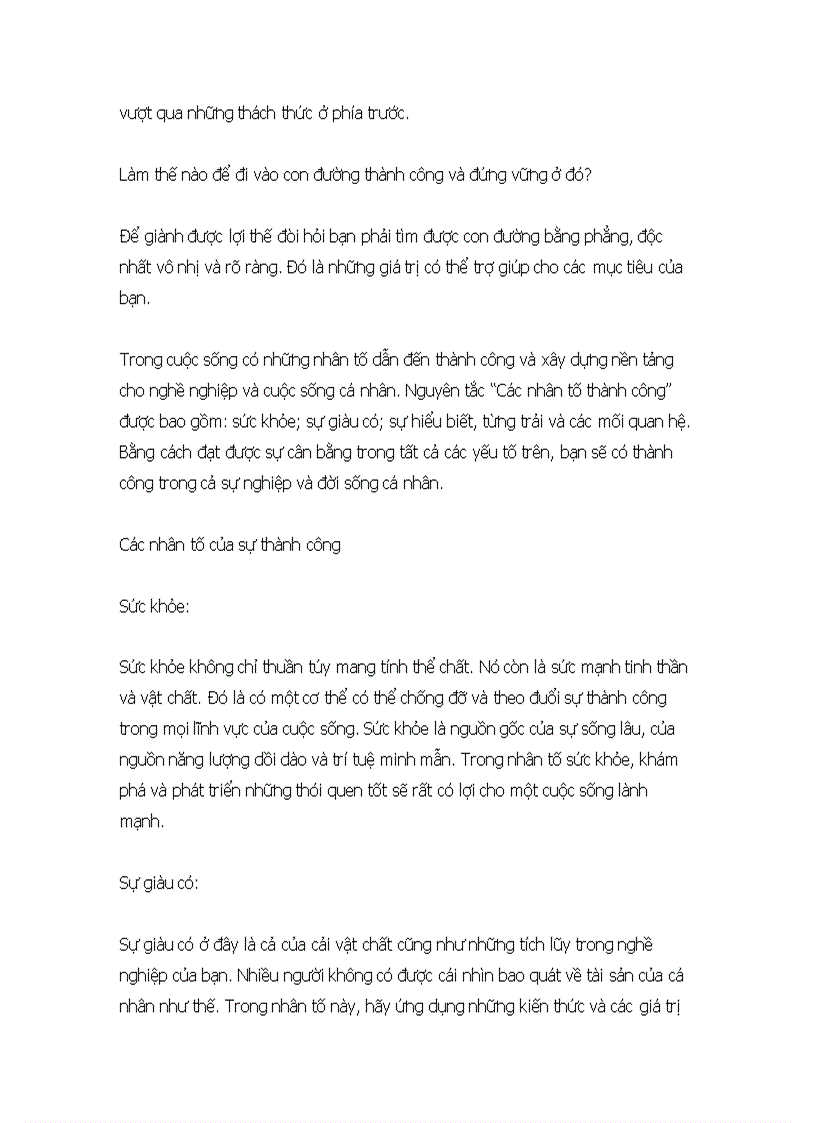 image for page Khám phá bản thân để xây dựng một gia tài