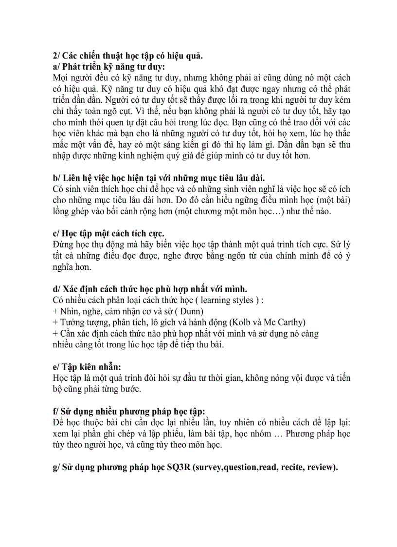 image for page Rèn luyện kỹ năng tự học chìa khóa để học tập có hiệu quả