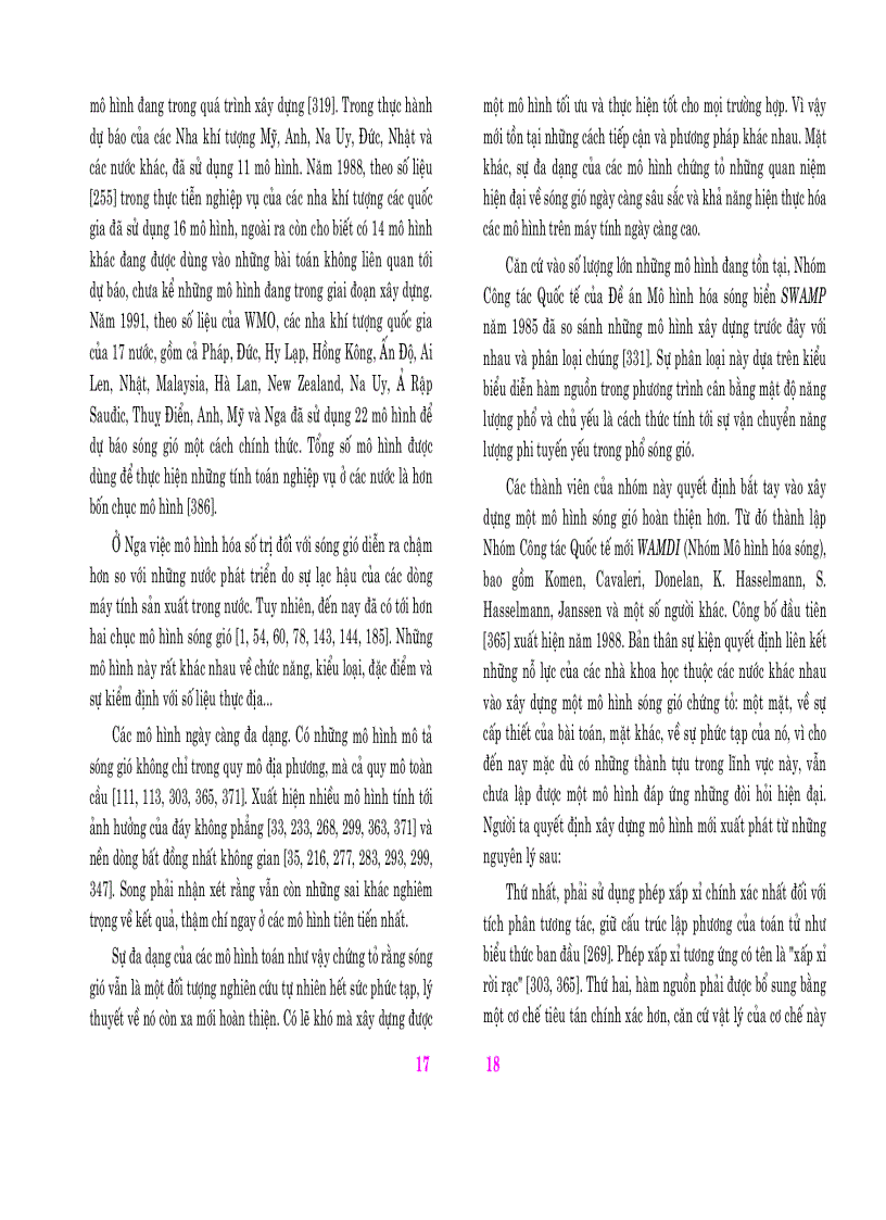 image for page Mô hình hoá toán học sóng gió trong đại dương bất đồng nhất không gian