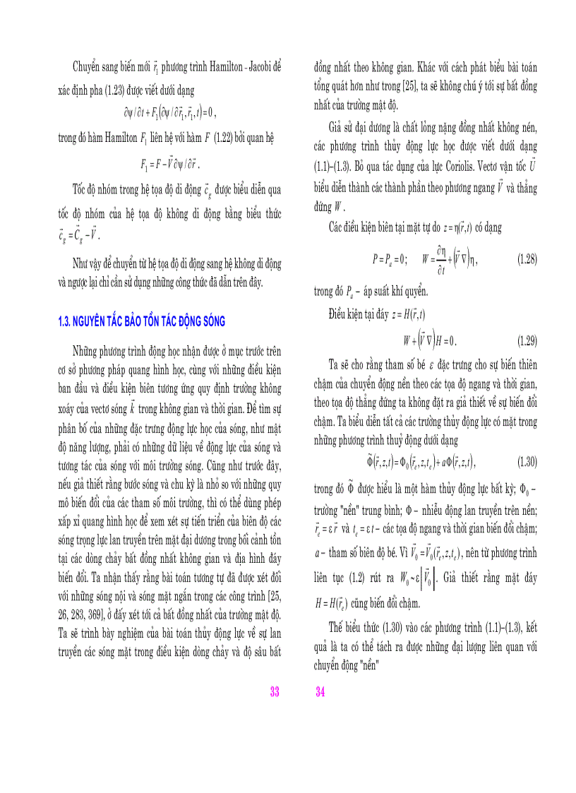 image for page Mô hình hoá toán học sóng gió trong đại dương bất đồng nhất không gian