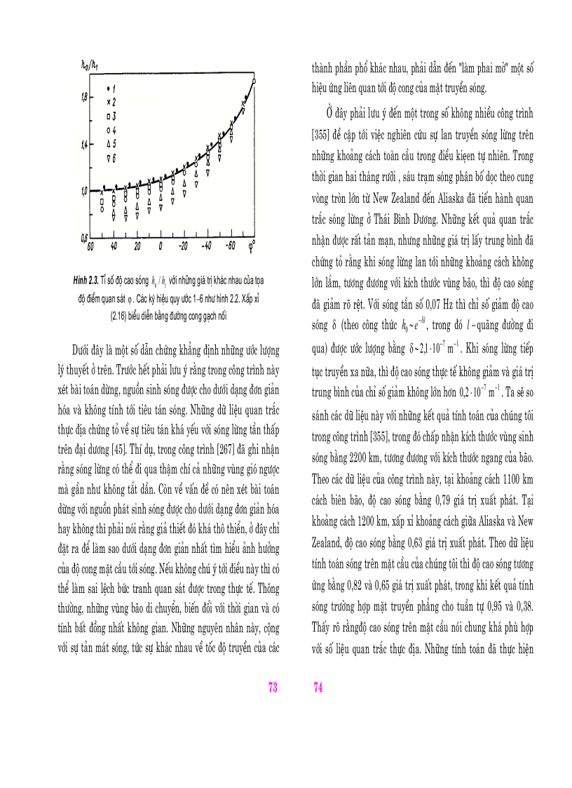 image for page Mô hình hoá toán học sóng gió trong đại dương bất đồng nhất không gian