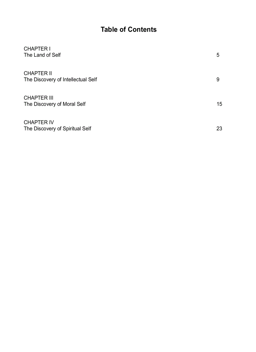 image for page Self Discovery