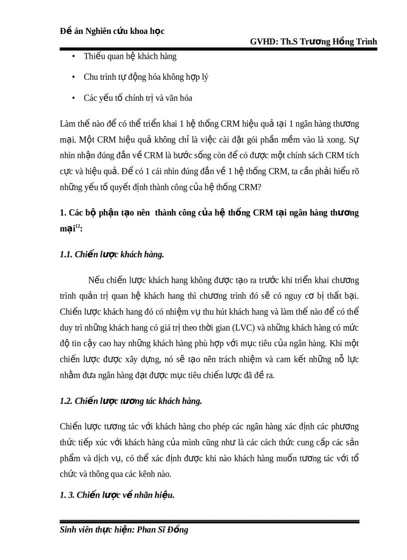 image for page Đề án nghiên cứu khoa học Quản trị quan hệ khách hàng CRM