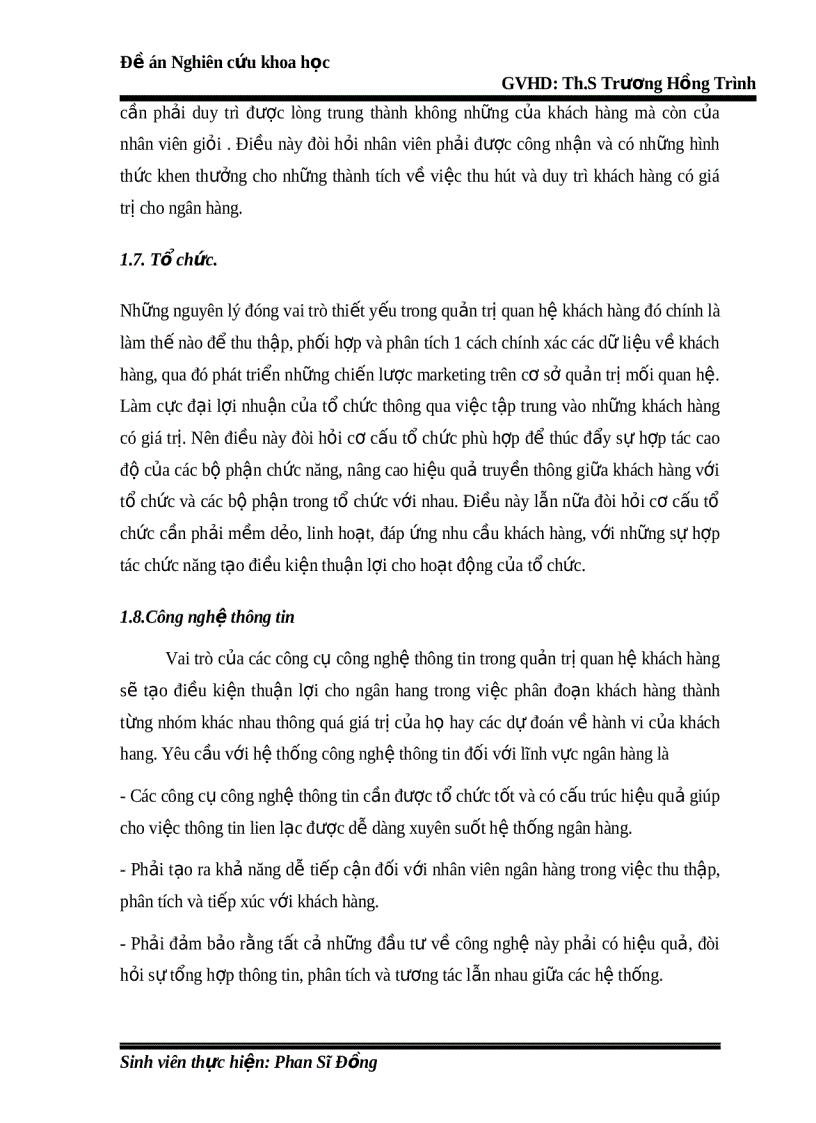 image for page Đề án nghiên cứu khoa học Quản trị quan hệ khách hàng CRM