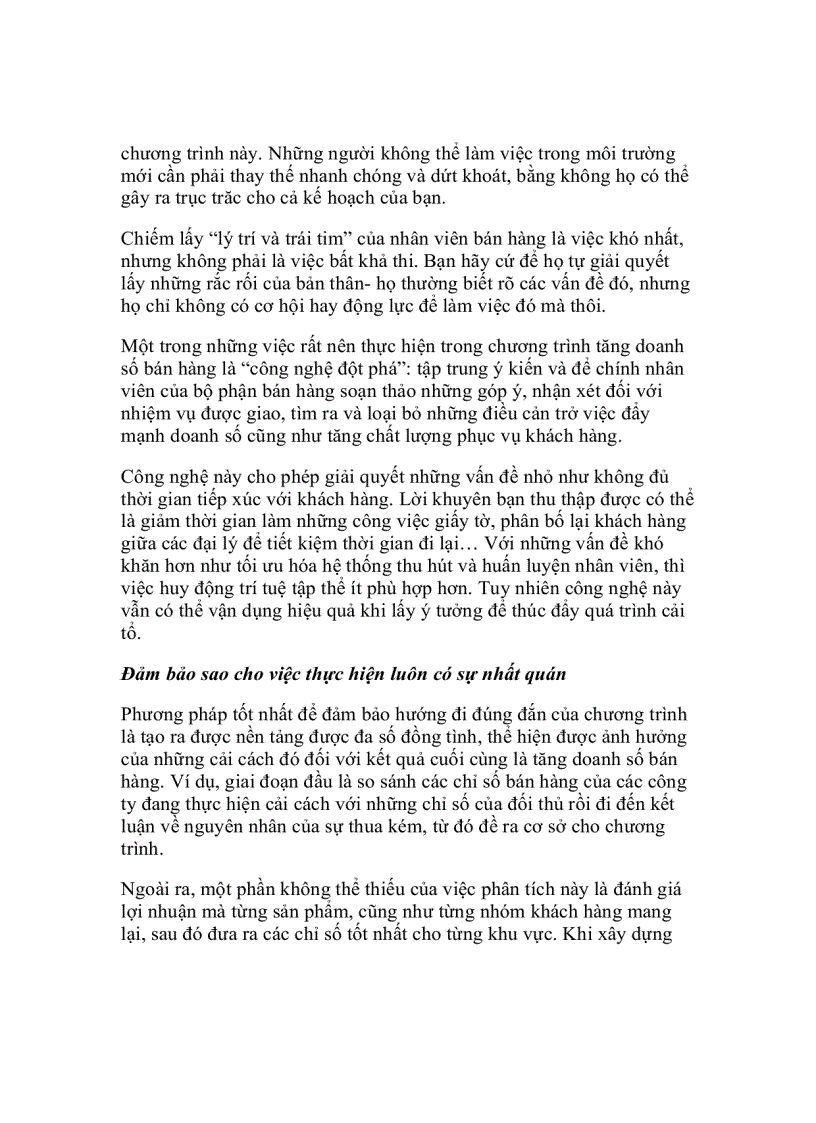 image for page Làm thế nào để tăng hiệu quả của bộ phận bán hàng