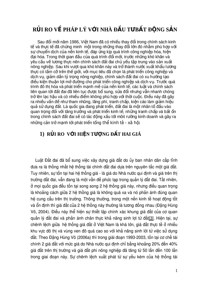 image for page Rủ do về pháp lý với nhà đầu tư bất động sản