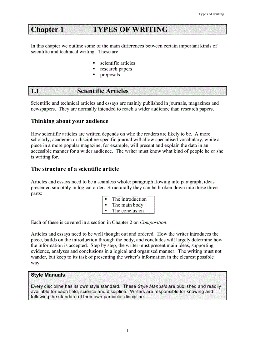 image for page Writing in English