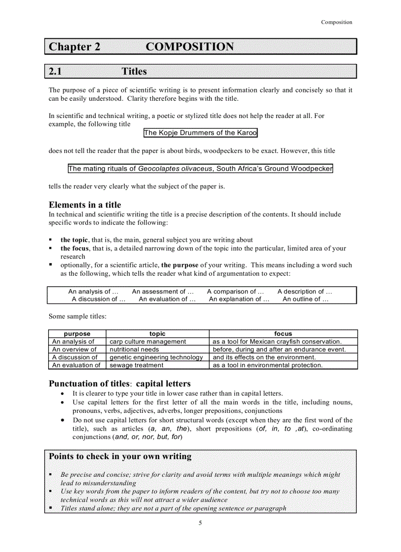 image for page Writing in English