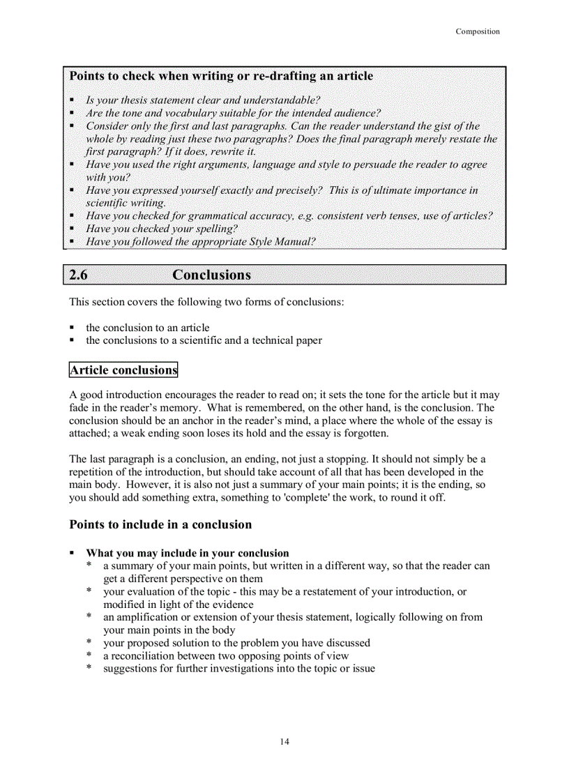 image for page Writing in English