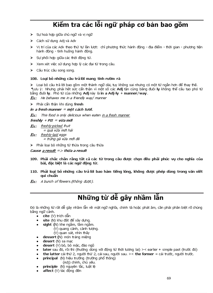 image for page Grammar Review