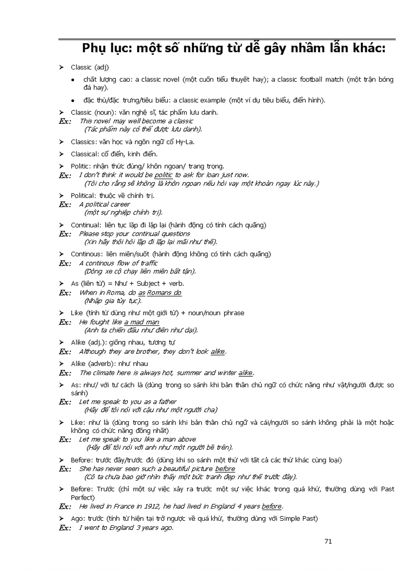 image for page Grammar Review