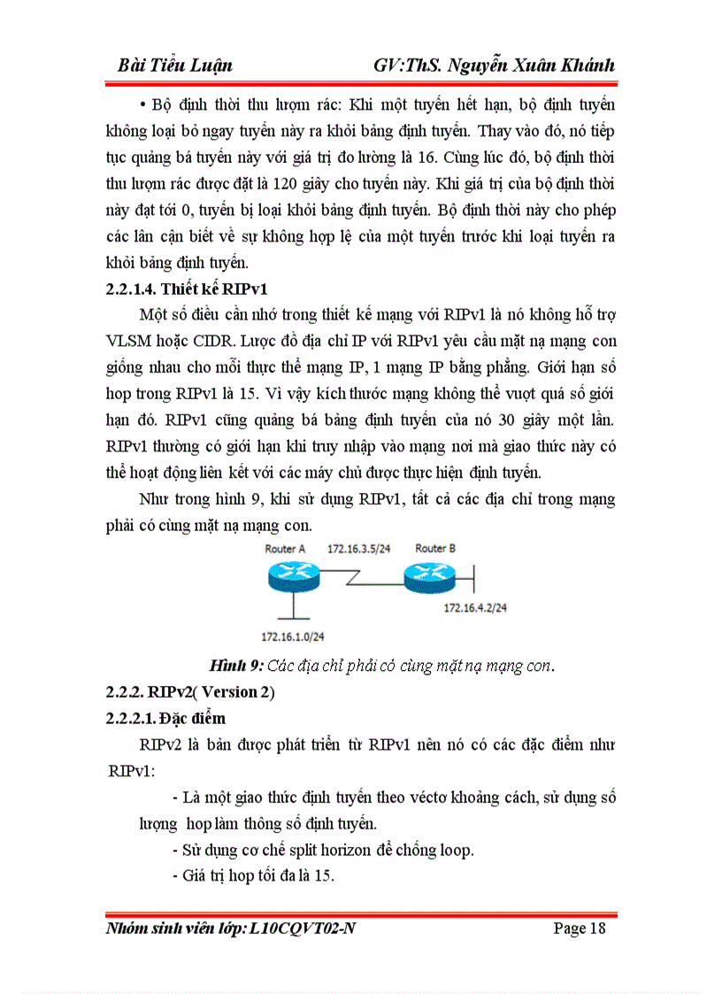 image for page Giao thức định tuyến RIP Routing Information Protocol