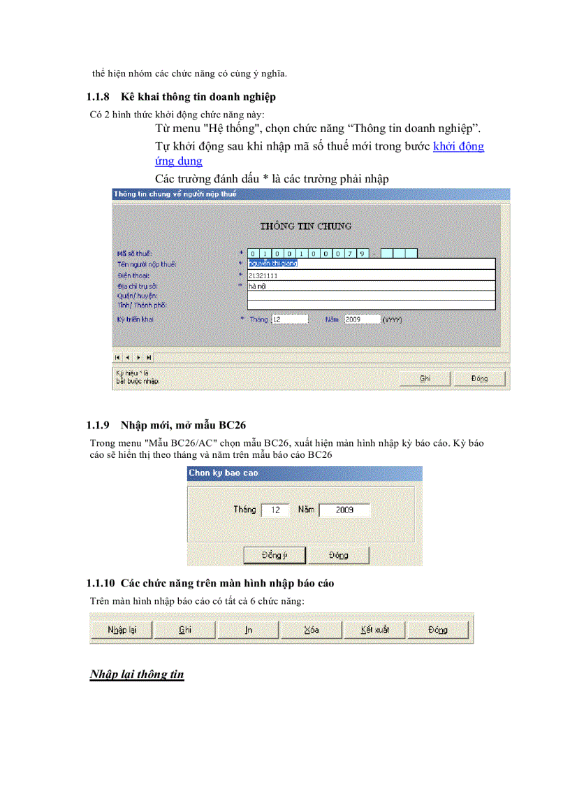 image for page Tổng cục thuế tài liệu hướng dẫn sử dụng ứng dụng hỗ trợ nhập báo cáo 1