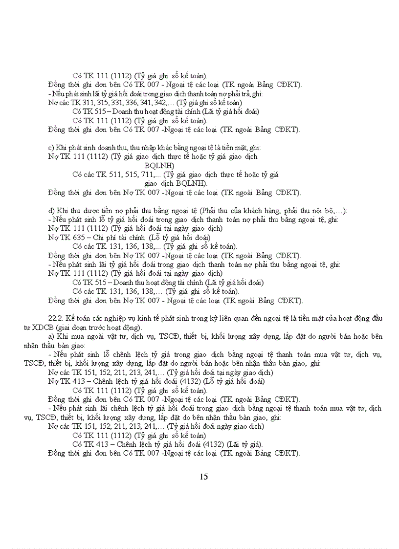 image for page Hệ thống tài khoản chế độ kế toán 1