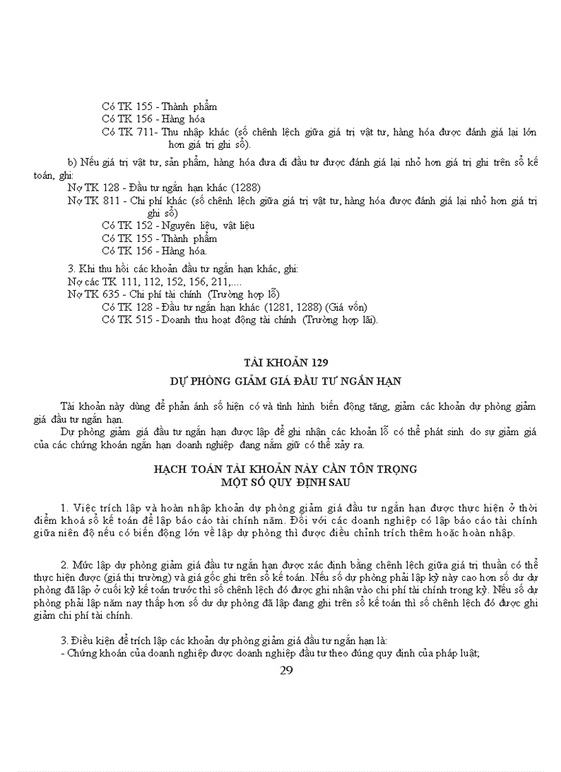image for page Hệ thống tài khoản chế độ kế toán 1