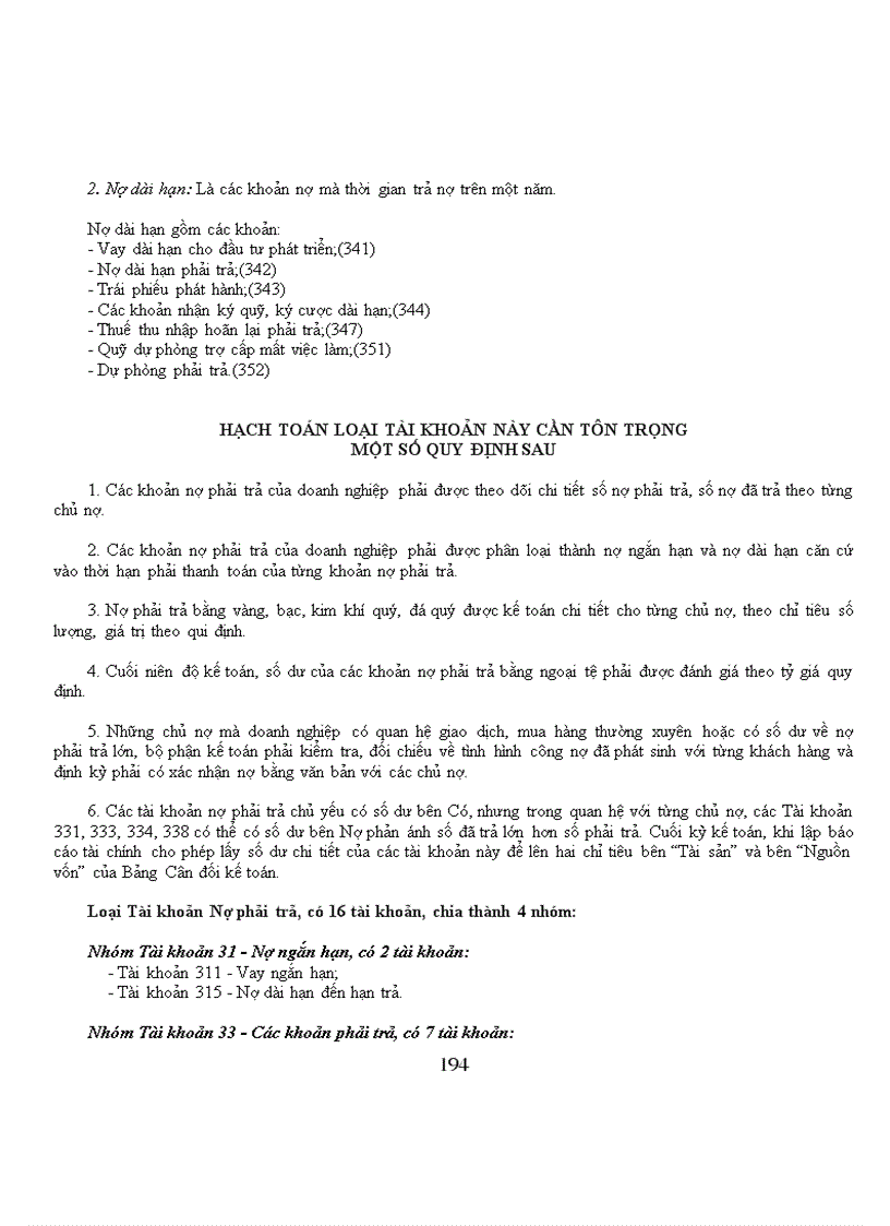 image for page Hệ thống tài khoản chế độ kế toán 1