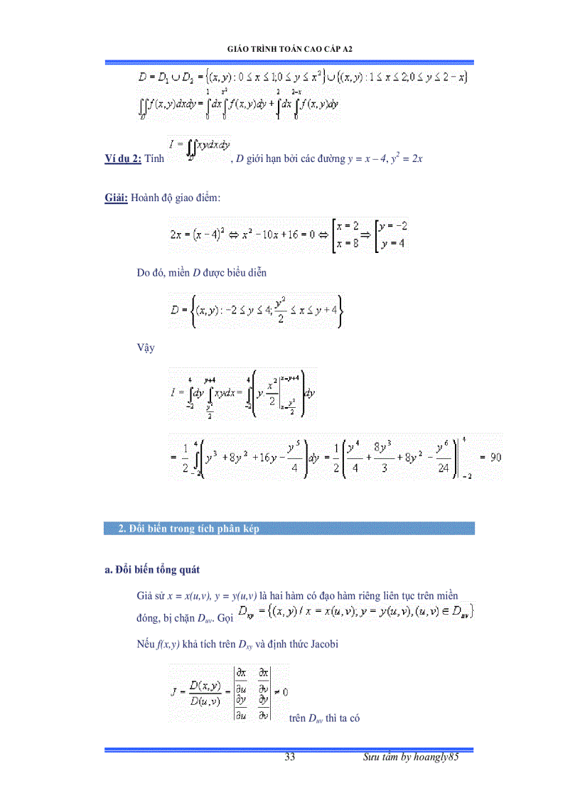 image for page Giáo trình toán cao cấp A2