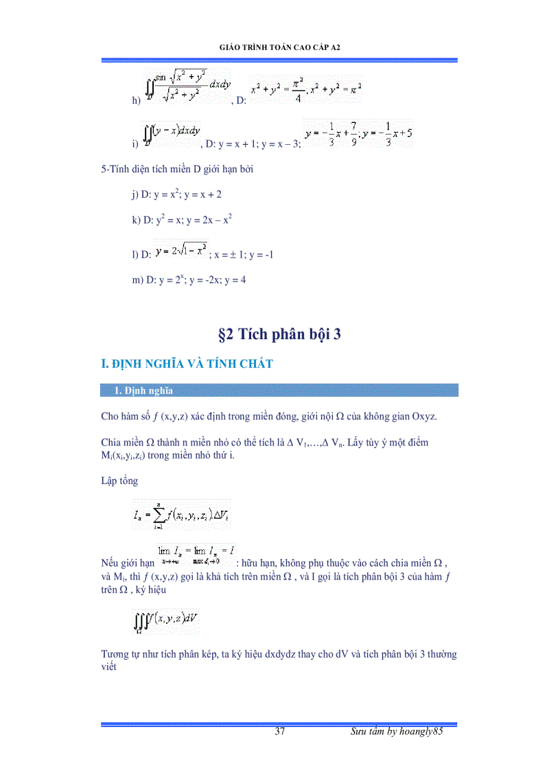 image for page Giáo trình toán cao cấp A2