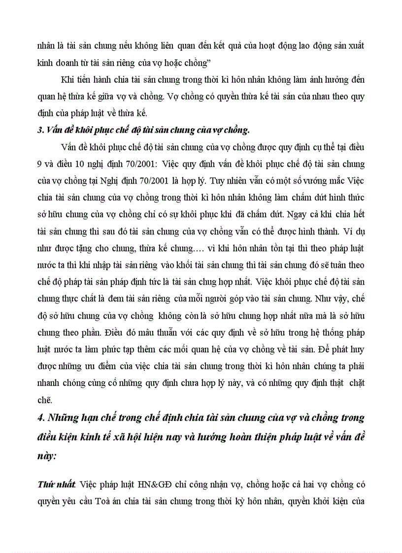 image for page Chia tài sản chung của vợ và chồng trong thời kỳ hôn nhân trong điều kiện kinh tế xã hội hiện nay và hướng hoàn thiện pháp luật về vấn đề này