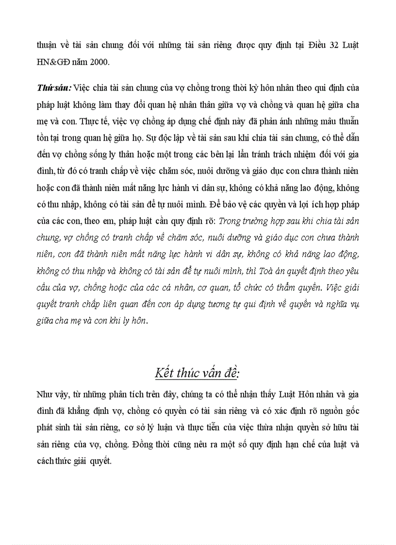 image for page Chia tài sản chung của vợ và chồng trong thời kỳ hôn nhân trong điều kiện kinh tế xã hội hiện nay và hướng hoàn thiện pháp luật về vấn đề này