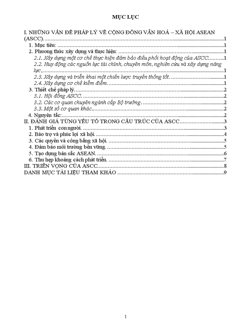image for page Những vấn đề pháp lý về cộng đồng văn hoá xã hội asean