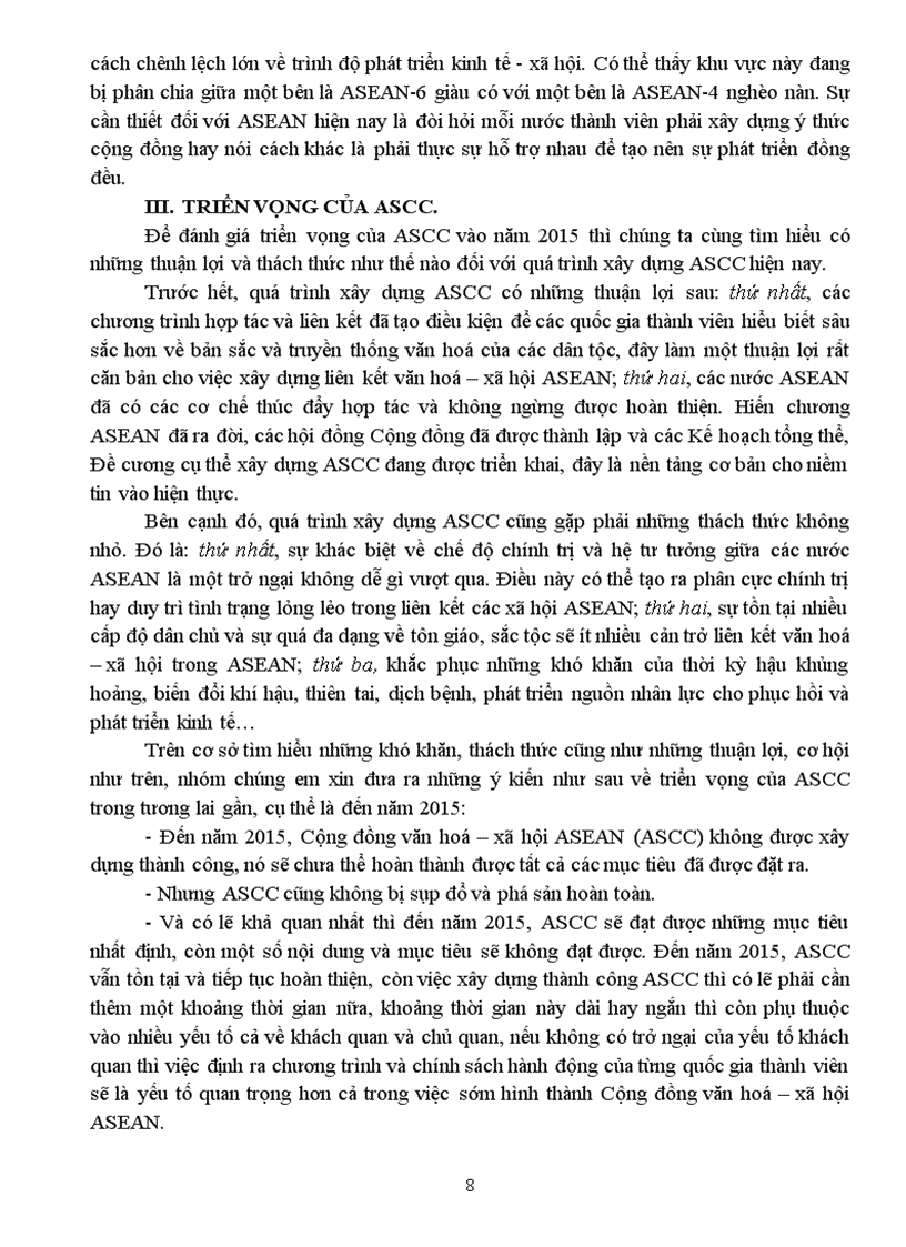 image for page Những vấn đề pháp lý về cộng đồng văn hoá xã hội asean