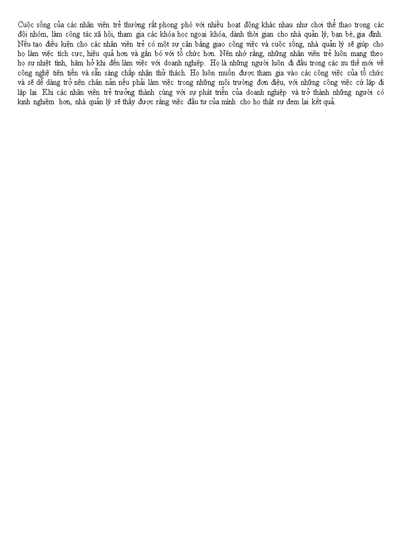 image for page Bí Quyết Quản Lý các Nhân Viên Trẻ