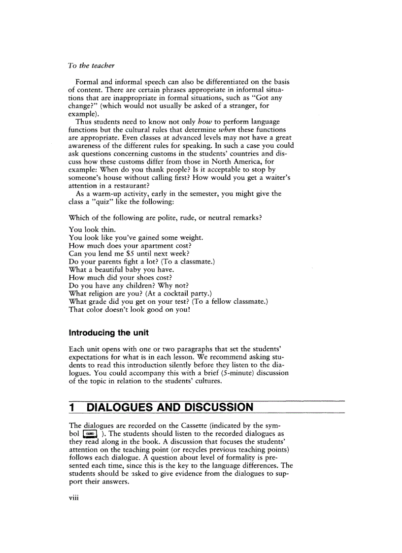 image for page Speaking neturally