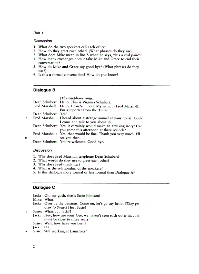 image for page Speaking neturally