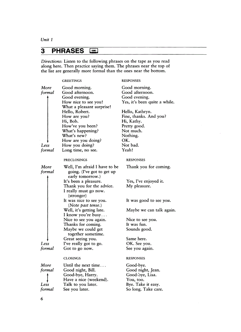 image for page Speaking neturally