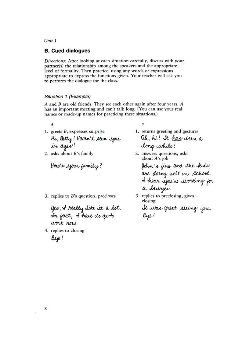 image for page Speaking neturally