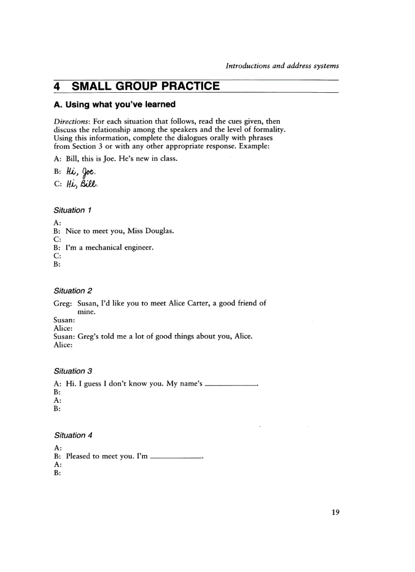 image for page Speaking neturally