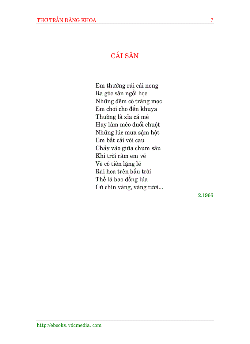 image for page Thơ Trần Đăng Khoa