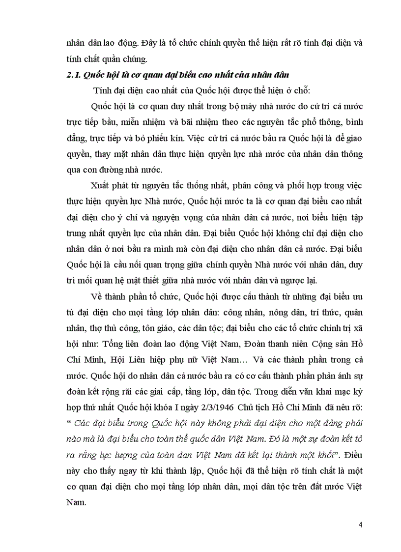 image for page Đề số 9 Quốc hội cơ quan đại biểu cao nhất của nhân dân cơ quan quyền lực nhà nước cao nhất của Nhà nước Cộng hòa xã hội chủ nghĩa Việt Nam